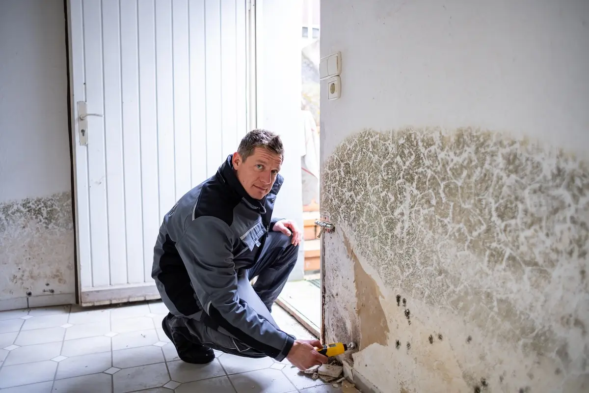 Einsatzfoto der Binfet Bautrocknung